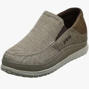 CROCS‎ Dual Comfort Men's Slip-On Loafers - Light Brown Sz 12